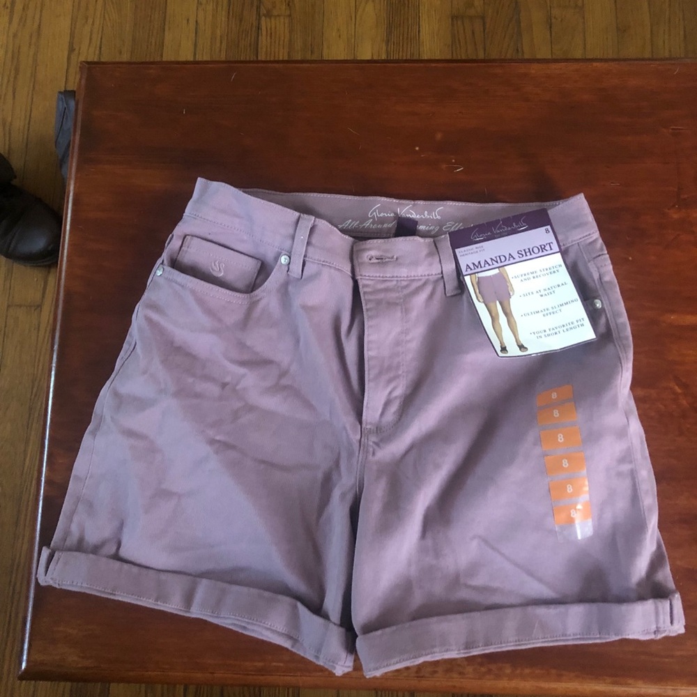 Purple shorts